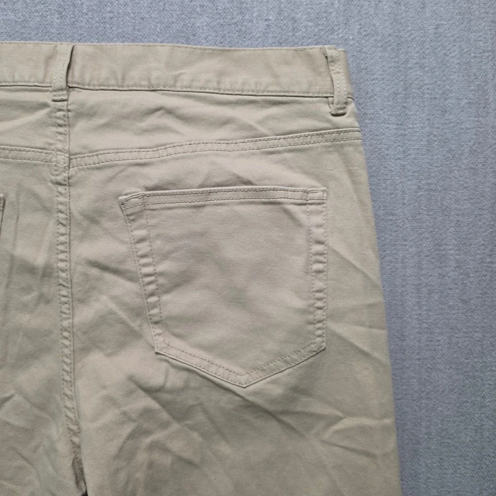 H&M Chino Pants Men 31x32 Tan Khaki Slim Fit Cotton Stretch Casual 10744027